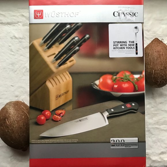 Wüsthof Classic 6-Piece Knife Block Set w/Spoon